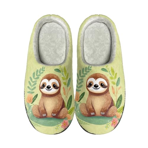 DISNIMO Soft Cozy Warm Fall Winter House Bedroom Slippers for Women Girls Ladies