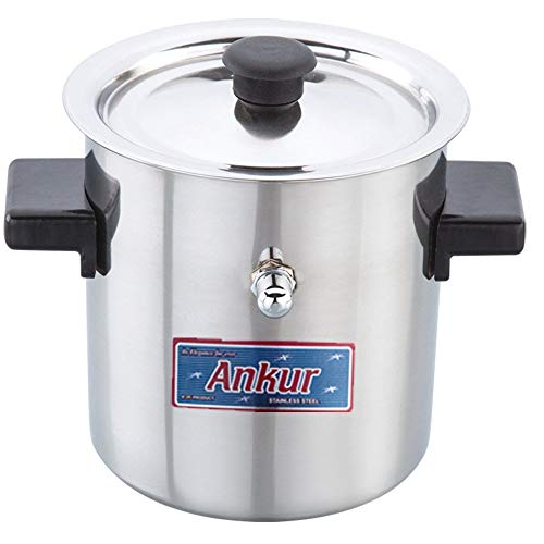 Image of Expresso Ankur Stainless Steel Milk Boiler Induction Friendly Pot (1.5 L, Silver)