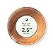 Mini Individual Palm Leaf Condiment Bowls - Environmentally disposable tableware | 25 pieces | 2 Inches square| Bamboo Style | Biodegradable & Compostable | Entertaining, Dips, Sauce Dish, Cups