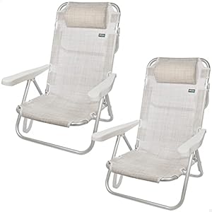 Aktive 62254 Zestaw 2 Krzeseł Składanych