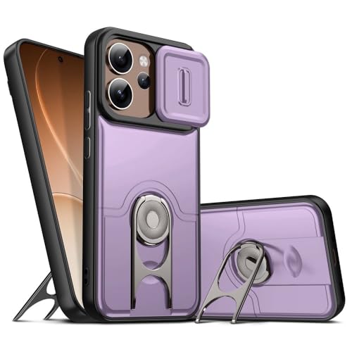 Coque Oppo A6X 4G 5G violette silicone rigide pour éviter les rayures d'objectif