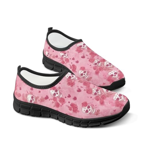Image of Women's Loafers Slip On Slip Shoe Casual Walking Shoes Non Slip Work Shoes Mesh Athletic Sneakers