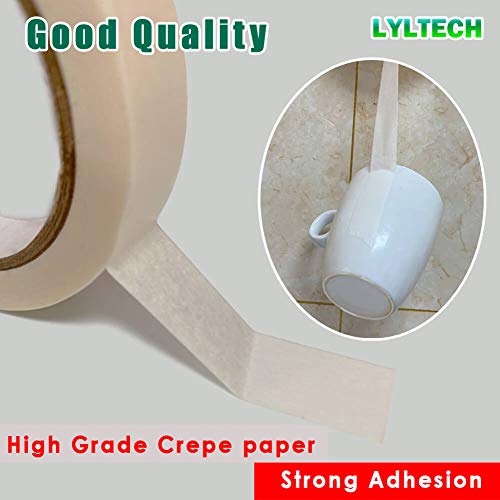 Lyltech Freezer Tape 3Pcs, Writable Surface,Easy To Tear, Working Under Low Temperature, 3/4 Inch X 11 Yards #TOP2
