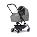 Joolz AER+ Cot Raincover - Accessory for The AER+ Carrycot - Dry Protection - Compact to Store - Water Repellent - Dries Quickly - Foldable for Easy Storage - Grey