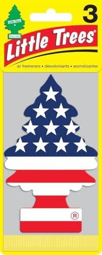 Image of LITTLE TREES Car Air Freshener | Hanging Paper Tree for Home or Car | Vanilla Pride | Single Pack