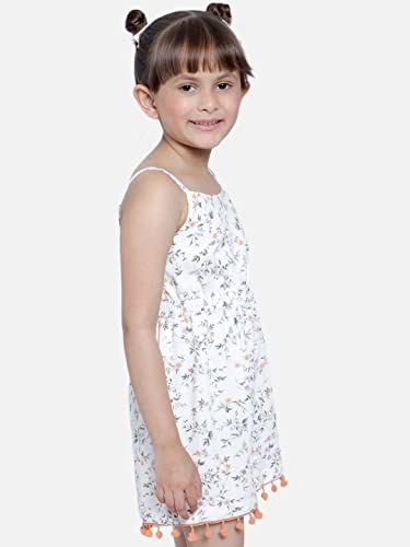 Image of Nautinati Girls Strappy Colourful Jumpsuit | Age 4-8 Years