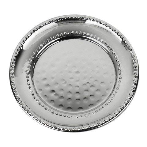 A&M Judaica And Gifts Nua Collection 58020 Hammered Stainless Steel Kiddush Cup