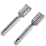 Fish Scales Remover Stainless Steel Fish Skin Shaver Fishing Brush Cleaner Fish Fast Cleaning Tools