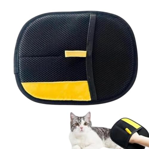 Guantes De Aseo Para Mascotas: Guantes Prácticos Para Perros, Guantes De Aseo Masajeadores | Guantes De Aseo De Doble Cara Para Mascotas, Manopla suavee Para Quitar El, Guantes De Aseo Para Perros