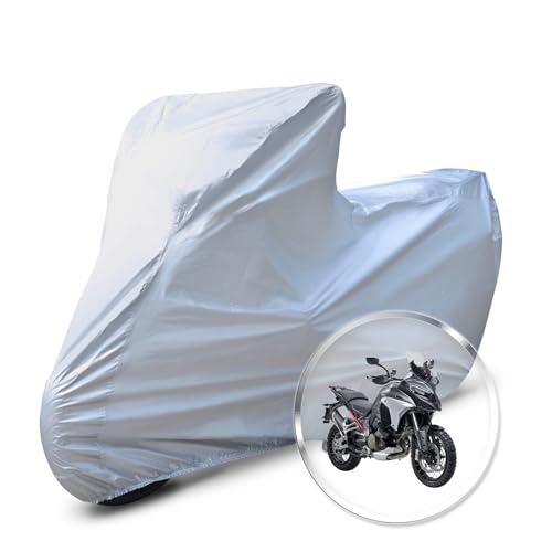 Image of Neodrift 'CrystalMax' Bike Cover for Ducati Multistrada V4 (All-Weather Motorcycle Protection, Water & UV Resistant, Dustproof, Windproof).