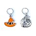 Halloween Witch Hat + Jack O'Lantern Stitch Markers for Knitting | Handmade by Pretty Warm Designs