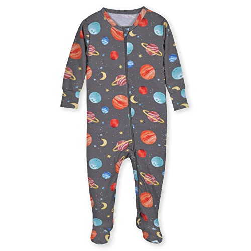 Image of Gerber unisex-baby Toddler Buttery-soft Snug Fit Footed Pajamas With Viscose Made With Eucalyptus
