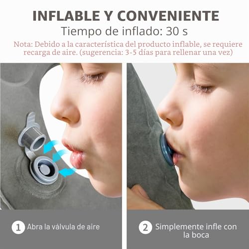 Miniatura 2 de Cojín De Asiento Multifuncional, Almohada Inflable De Dona