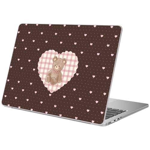 Housse MacBook Air 13 M5 ours kawaii pour le bureau et fac