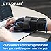 Velpeau Carpal Tunnel Wrist Brace with Thumb Stabilizer Night Support, Completely Stabilizes Wrist Thumb Joint, Pain Relief for Tendonitis, De Quervain's Tenosynovitis, Arthritis (Reg, Left Hand, S)