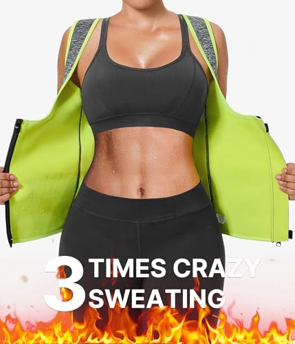 GAODI Womens' Sauna Suit Workout Sweat Body Shaper