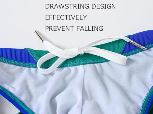 Mens Bikini Swimwear Low Rise Bikini Swimsuit with Pouch4