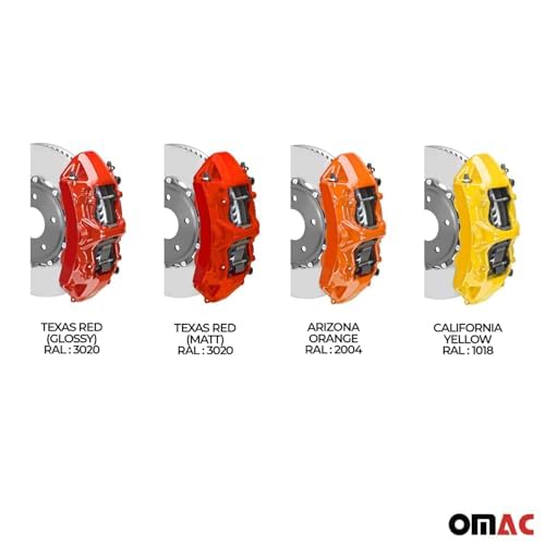 image for OMAC High Temperature Brake Caliper Paint System Kit, Heat Resistant C