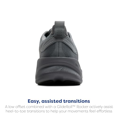 Brooks Men’s Ghost Max 4 Neutral Running & Walking Shoe - Grey/Grey/Ebony - 11 X-Wide by Brooks - Used condition - Image 3