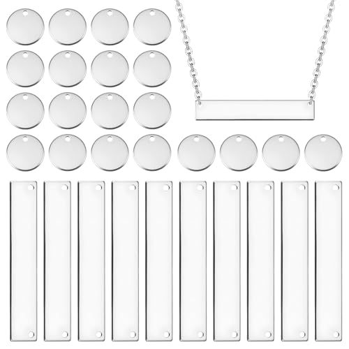 30-Piece Metal Stamping Blanks Set