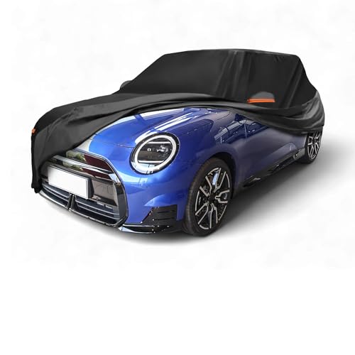 ATOCOVER Car Cover Waterproof Custom Fit for Mini Cooper 2DR 2002-2021 All Weather for Automobiles Outdoor Snow Sun Dust Protection Full Exterior Cover with Door Zipper