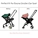 Compatible with Doona Car Seat Cover - 3-in-1 Canopy Replacement Stroller Accessories for Baby Newborn