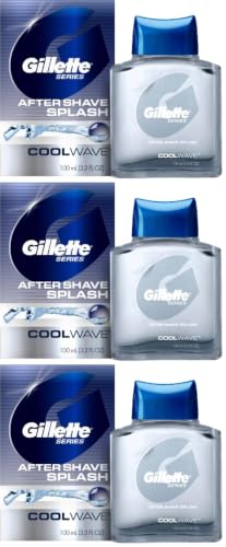 Gillette After Shave for Men, 3.3 fl oz | Cool Wave | Lotion | Series
