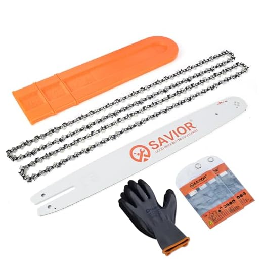 Savior 18" Chainsaw Bar and Chain Combo for stihl MS250 .325" .063" 68DL