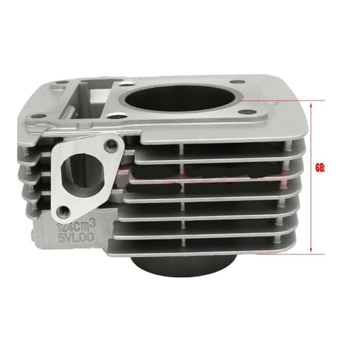 Kit cylindre 57.4mm 150CC YBR125 augmentation de puissance et couple moteur - 3
