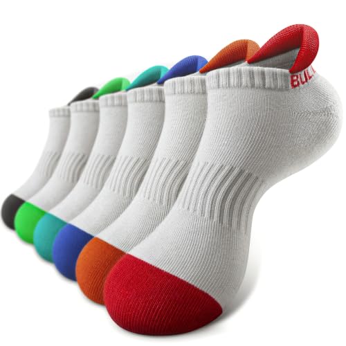 BULLIANT_ABLUS BULLIANT 6Pack Women Cushioned Athletic Running Ankle Socks-Arch Support