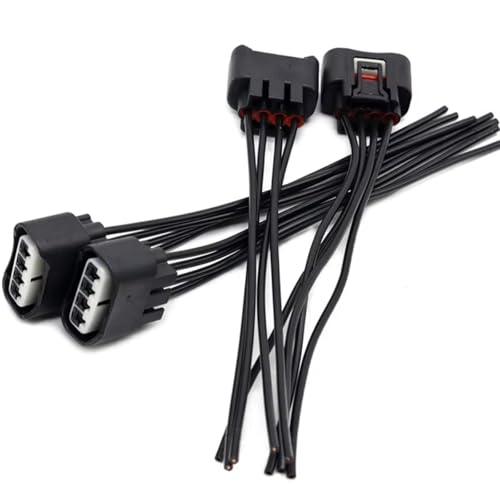 Conector arnés impermeable de bobina para Lexus HS250h 2010-2012 de 4PCS 5