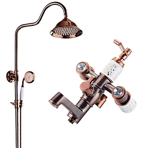 Système de douche Orb à levier unique avec mitigeur de baignoire intégré