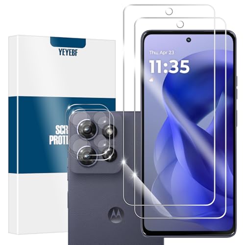 Moto G Power 5G 2025/2026 Tempered Glass Screen & Lens Protector 2+2 Pack