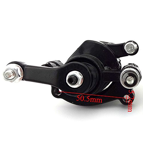 Tc-Motor Minimoto Rear Disc Disk Brake Caliper + Spare Brake Pads For 2 Stroke 43Cc 47Cc 49Cc Chinese Mini Moto Scooter Dirt Pocket Bike Kids Quad Atv 4 Wheeler #TOP2