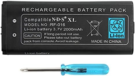 Ostent 2000mAh Rechargeable Lithium-ion Battery + Tool Pack Kit for Nintendo NDSi LL NDSi XL Console