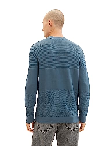 Pull-Over Homme TOM TAILOR 10444720 en maille fine confortable - 2