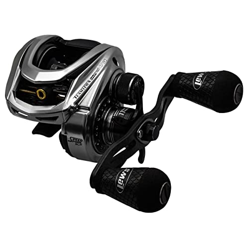 Lew's Fishing TLH1XHL 10+1 Rodamientos Lews Hypermag Speed Carrete SLP, 33 Pulgadas