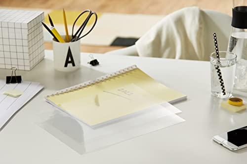 Plats de couverture transparents GBC A4 pour protéger vos dossiers professionnels