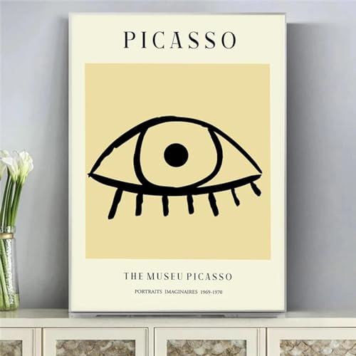 Affiche Picasso 50x70 cm déco rétro pour salon et chambre - 3