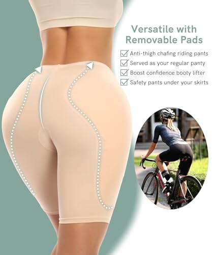 Women Hip Pads Shapewear Padded Underwear Butt Pads Shaping Thigh Enhancer Booty Lifter shapewear for Bigger Butt4