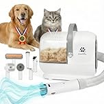 Pawella Pet Grooming Vacuum & Dog Hoover Kit,15000Pa Suction, 2.5L Extra-Large Dust Cup, 7-in-1 Professional Dog Clippers with De-Shedding Brush, Low Noise 60dB, for Dogs Cats All Coats