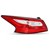 JSBOYAT Tail Light Assembly Fit for 2016 2017 2018 Nissan Altima Outer Taillight Rear Brake Tail Lamps Left Driver Side