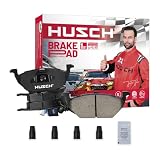 HUSCH Vorne Hochwertige Keramik Auto Bremsbeläge ECE-R90 zertifiziert wenig Staub 1 Set mit 4 Bremsbelägen für Volkswagen Jetta/Volkswagen Beetle/Volkswagen Golf HSB 37155 HSB GDB1386 HSB P 85 072