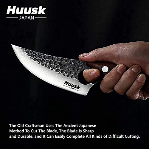 Smith Chu Forged Viking Knives, Husk Chef Knife Butcher Knives Hussk Fishing Filet & Bait Knife Japanese Chef Knife Boning Knife Japan Knives Meat Cleaver For Kitchen Or Camping #TOP3