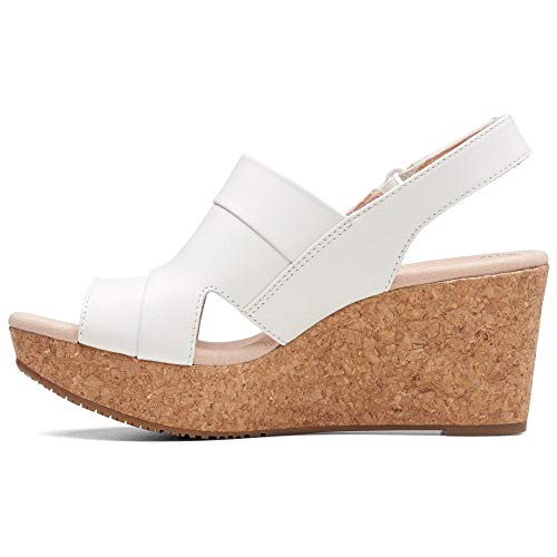 Image of Clarks womens Annadel IvoryWedge Sandal