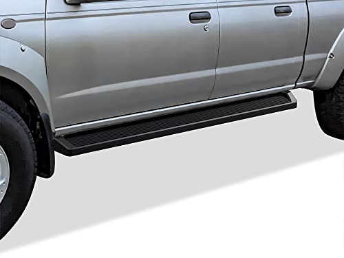 Estribos laterales APS para Nissan Frontier 1999-2004 miniatura 1