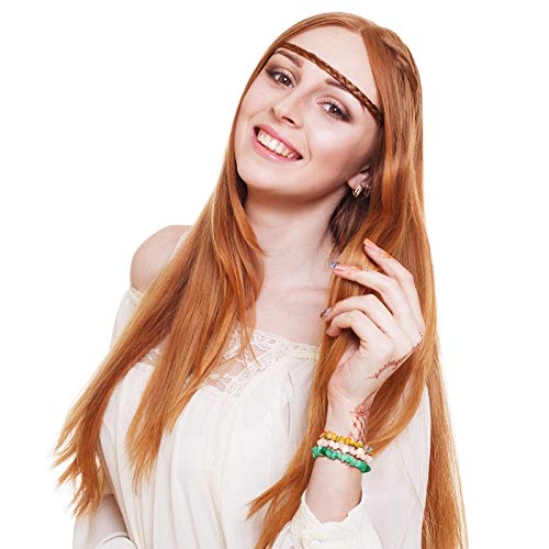 Hicarer 20 Pieces Natural Gemstone Chakra Bracelets Crystal Healing Chip Gemstone Stretch Bracelets For Women Reiki Yoga Bracelet Anxiety Crystal Natural Stone Healing Bracelets (Classic Style) #TOP5