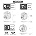 VEWEET ZOEY Juegos de Vajillas Elegantes 18 Piezas de Porcelana Vajillas Combinadas con 6 Platos Llanos Imagen de VEWEET ZOEY Juegos de Vajillas Elegantes 18 Piezas de Porcelana Vajillas Combinadas con 6 Platos Llanos
