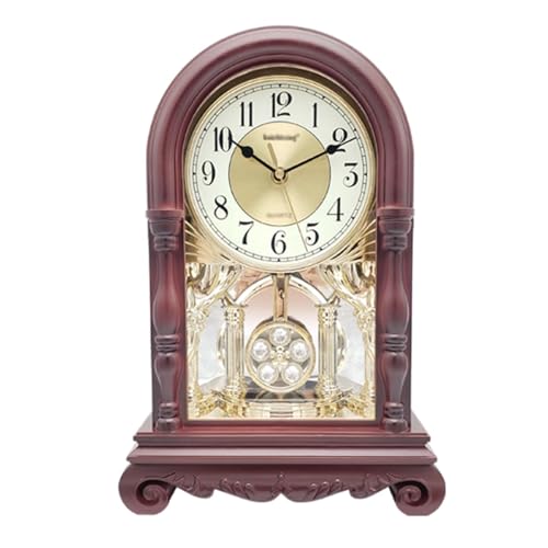 Reloj de pared con péndulo tradicional de alta calidad y estilo clásico 2