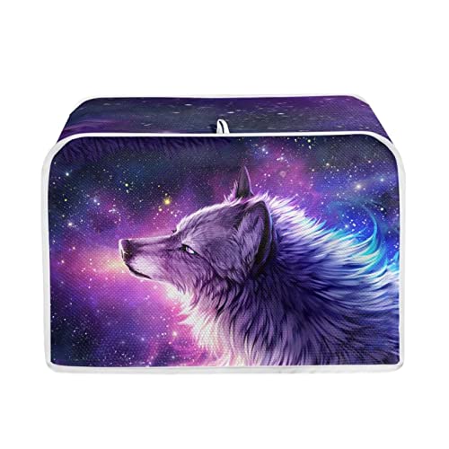 Showudesigns Galaxy Wolf: Funda para tostadora